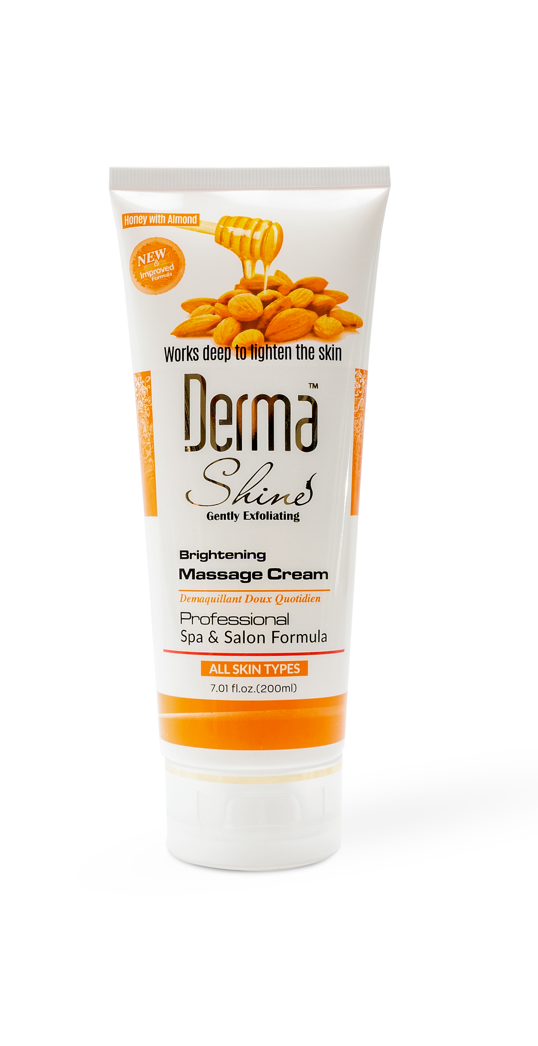 Derma Shine Almond Massage Cream 2 Almond and honey Derma Shine Almond Massage Cream