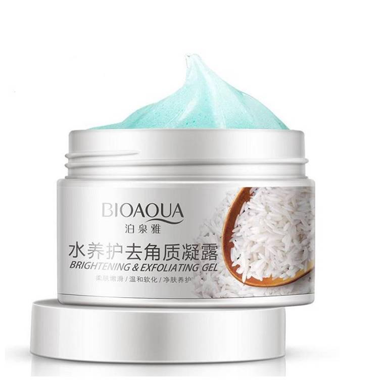 BIOAQUA Rice Brightening & Exfoliating Gel Body Cream Visit Cosmetics