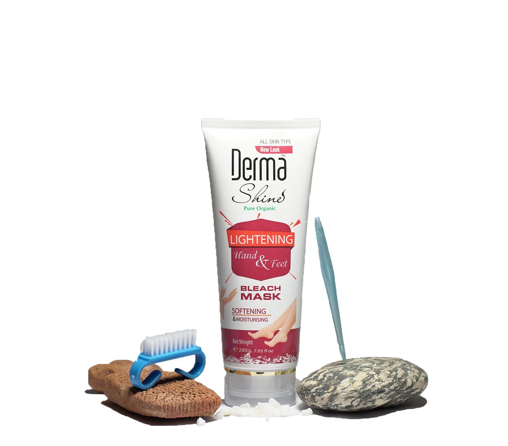 Derma Shine Hand and Feet Lightening Bleach Mask 2 BleachMask Derma Shine Hand and Feet Lightening Bleach Mask