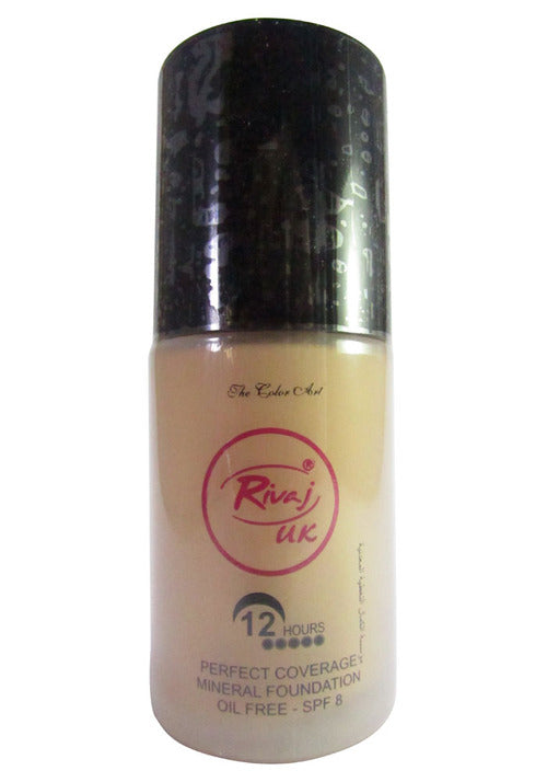 RIVAJ PERFECT MINERAL FOUNDATION LIGHT BEIGE 30 ML
