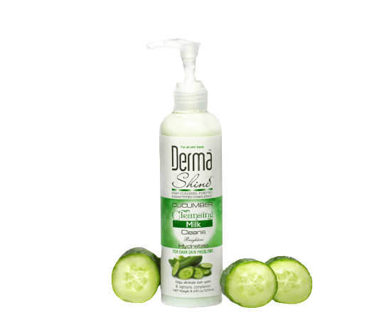Derma Shine Cucumber Cleansing Milk 1 Milk Cucumber removebg preview Derma Shine Cucumber Cleansing Milk
