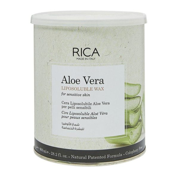 Rica Wax Liposoluble Aloe Vera Senstive Skin 28.2Oz/800Ml