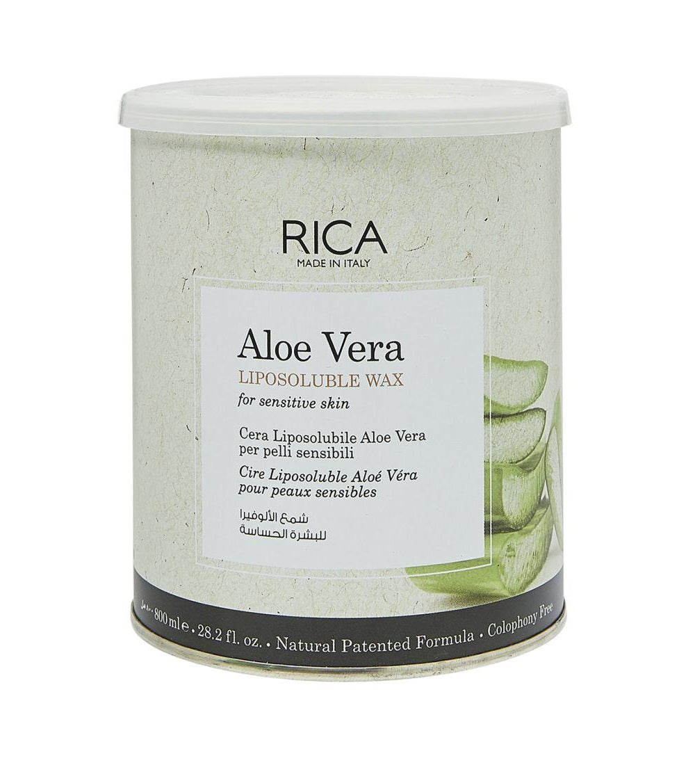 Rica Wax Liposoluble Aloe Vera Senstive Skin 28.2Oz/800Ml 3 Rica Wax Liposoluble Aloe Vera Senstive Skin 28.2Oz/800Ml