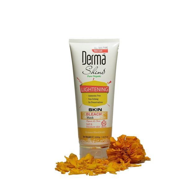 Derma Shine Face Bleach Mask