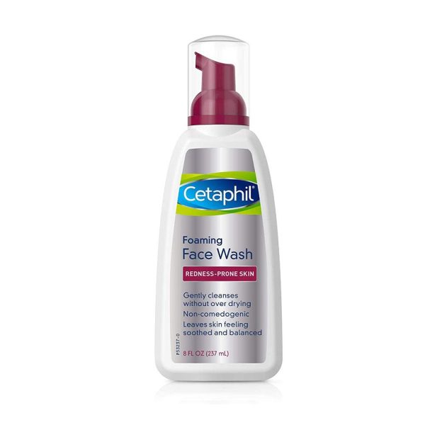 CETAPHIL GENTLE FOAMING FACE WASH REDNESS-PRONE SKIN 8OZ/237ML