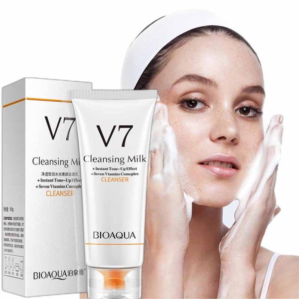 Bioaqua V7 Cleansing Milk Facial Cleanser
