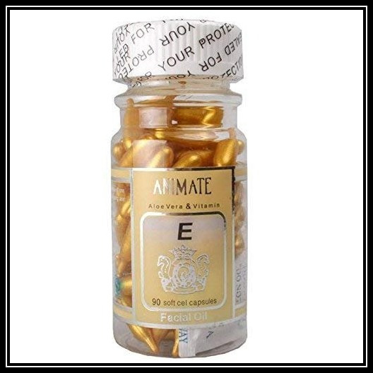 Pack of 90 Pieces Vitamin E capsule 1 pack of 90 pieces vitamin e capsule Pack of 90 Pieces Vitamin E capsule