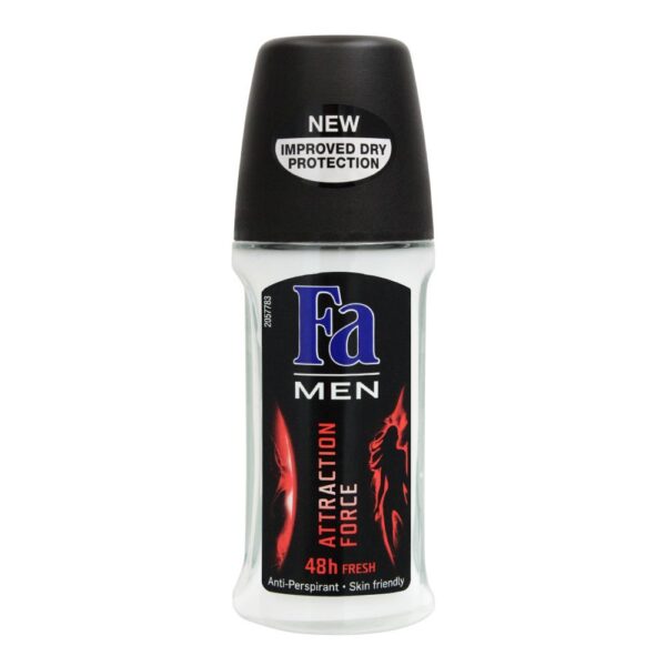 FA Men Roll On Deodorant 50 ML – Attraction Force