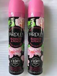 Yardley Blossom & Peach Body Fragrance 75ml Spray 4 Yardley Blossom & Peach Body Fragrance 75ml Spray - Image 2