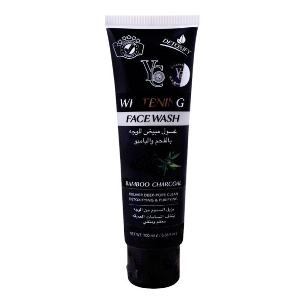 YC WHITENING FACE WASH BAMBOO CHARCOAL 100ml