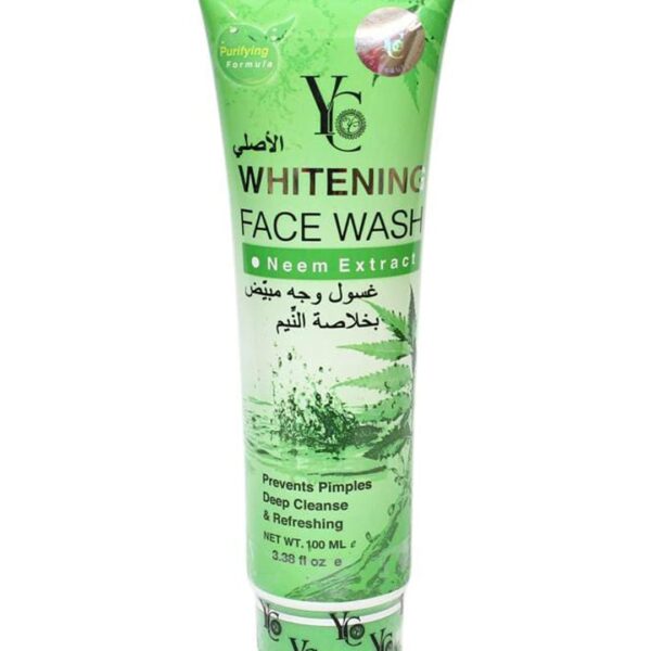 YC Whitening Face Wash, With Neem Extract, 100ml