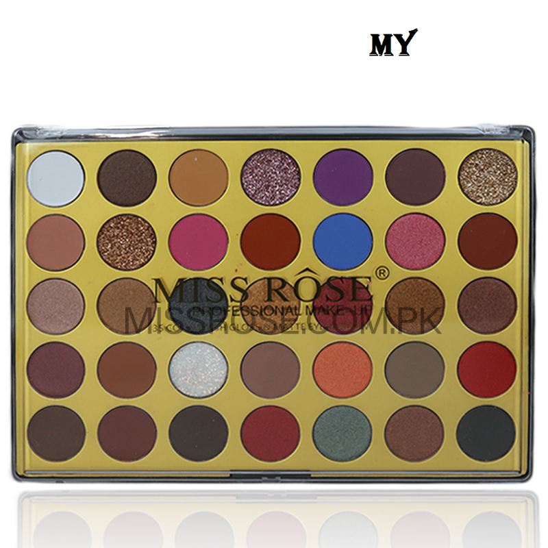 MISS ROSE 35 Color Eye Shadow Palette 6 MISS ROSE 35 Color Eye Shadow Palette - Image 4