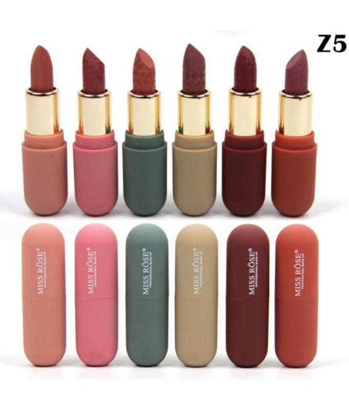 Missrose 6 Color Morandi lipstick 6 Missrose 6 Color Morandi lipstick - Image 4