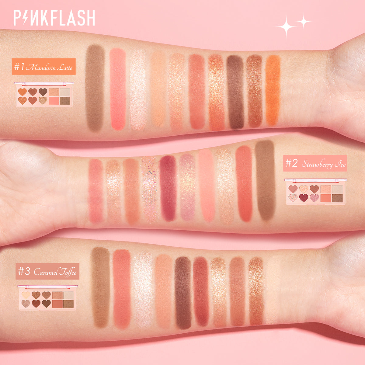 PINKFLASH Multi Face Palette 4 PINKFLASH Multi Face Palette - Image 2