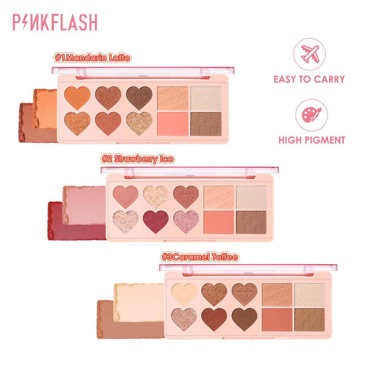 PINKFLASH Multi Face Palette 2 pinkflash multi face palette 2 PINKFLASH Multi Face Palette