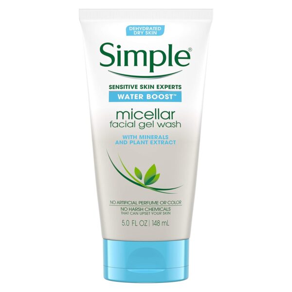 Simple Water Boost Micellar Facial Gel Wash 150ml
